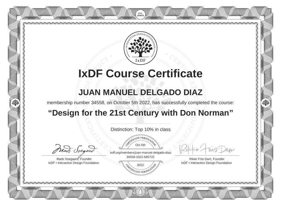 Course Certificate
