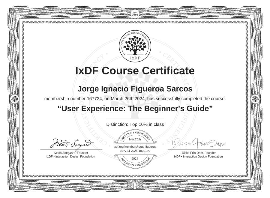 Course Certificate