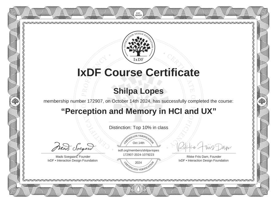 Course Certificate