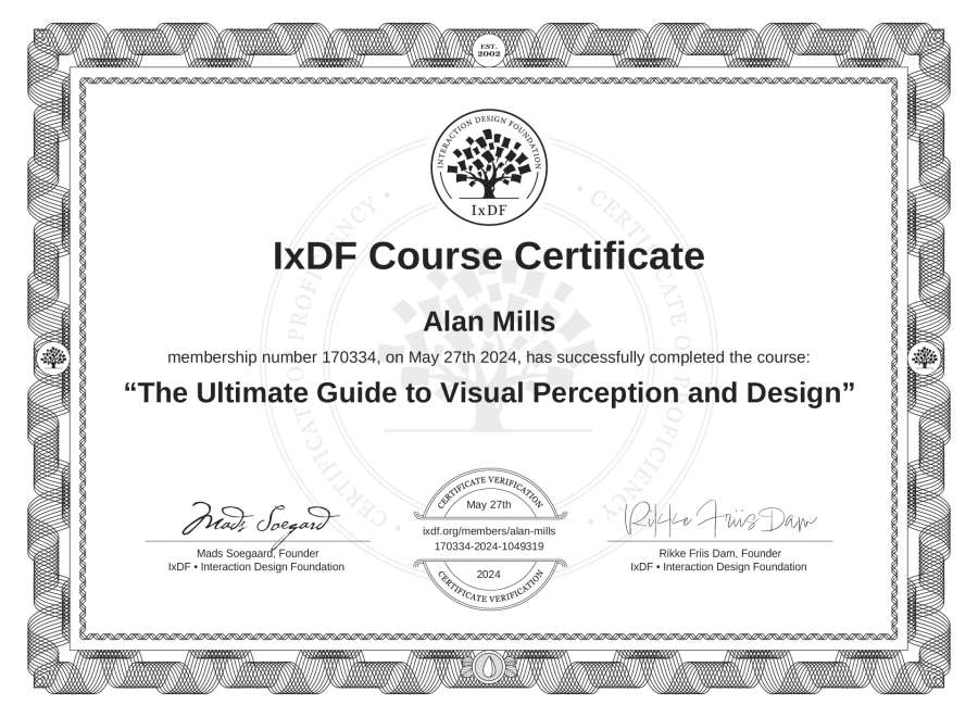 Course Certificate