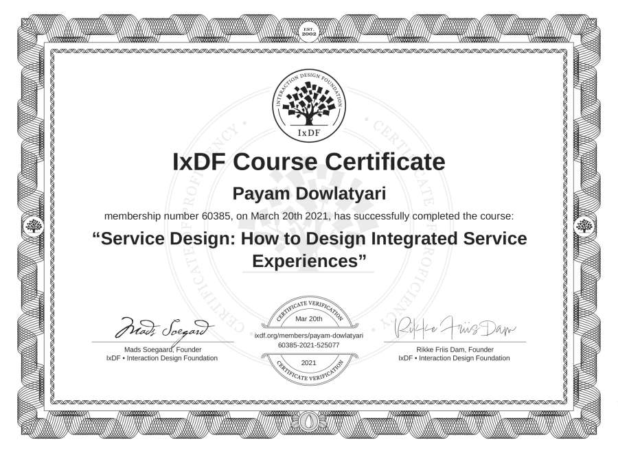 Course Certificate