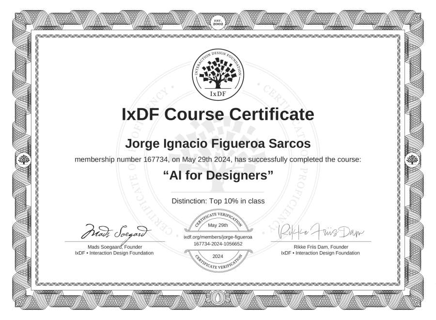 Course Certificate
