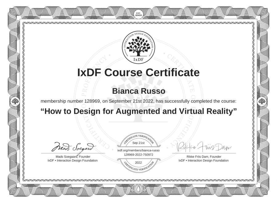 Course Certificate