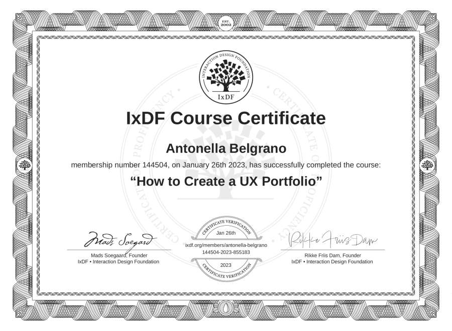 Course Certificate