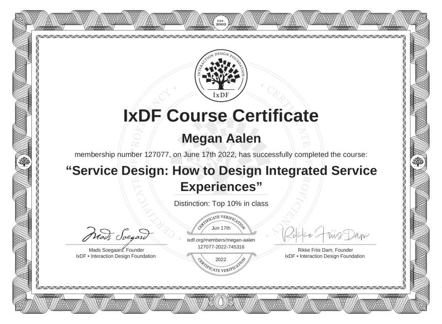 Course Certificate