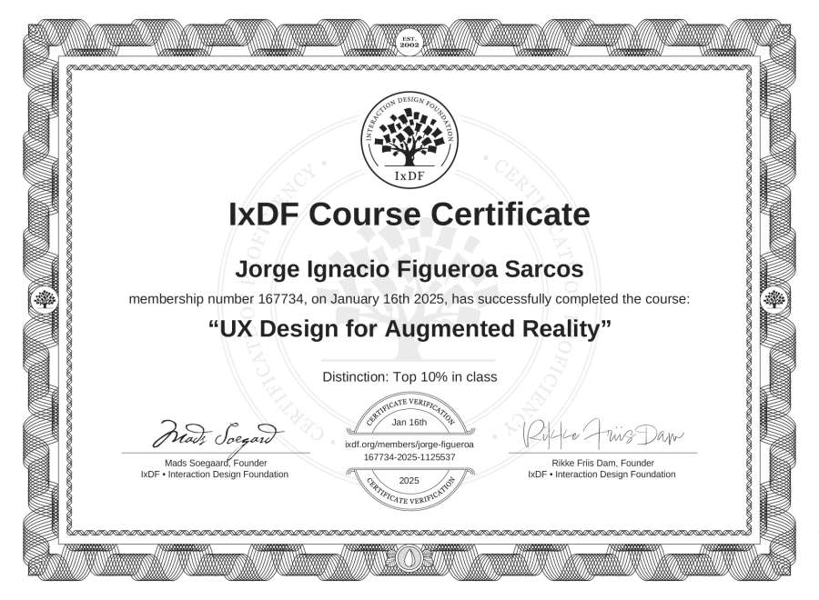 Course Certificate