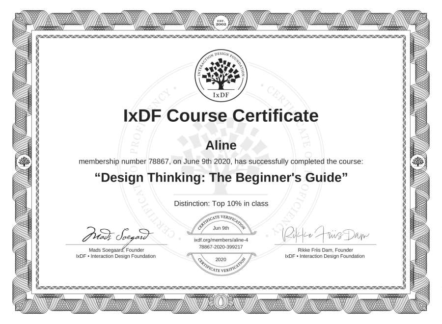 Course Certificate