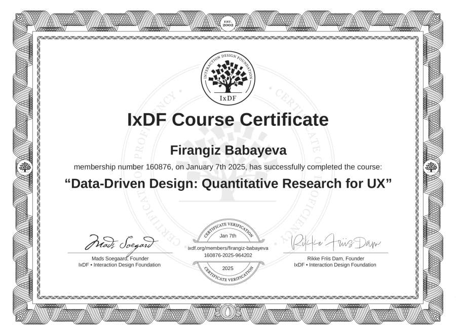 Course Certificate