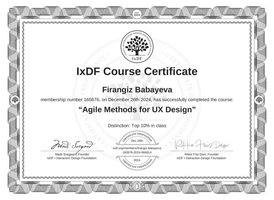 Course Certificate
