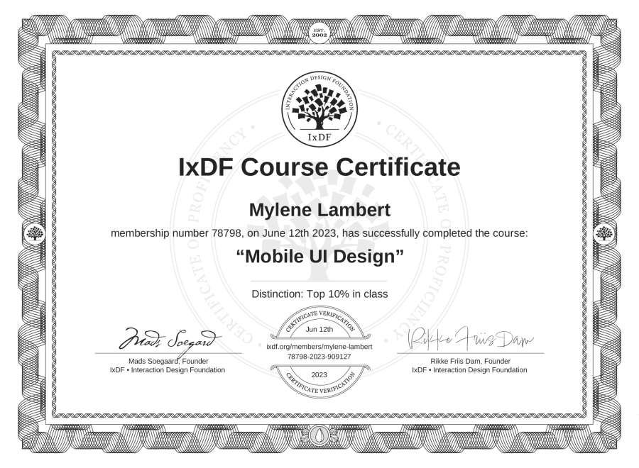 Course Certificate