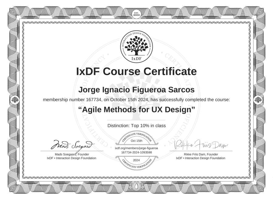 Course Certificate