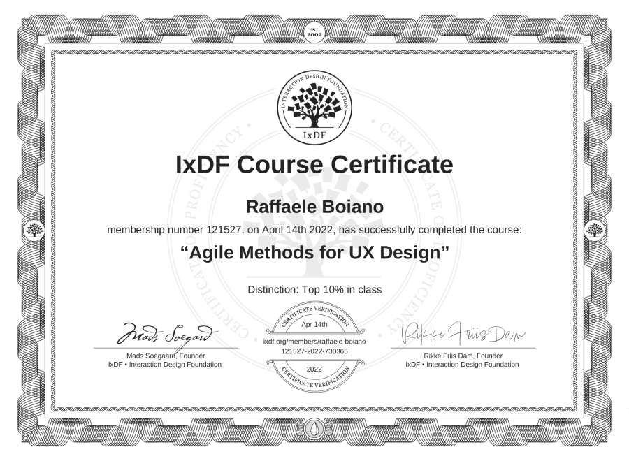 Course Certificate