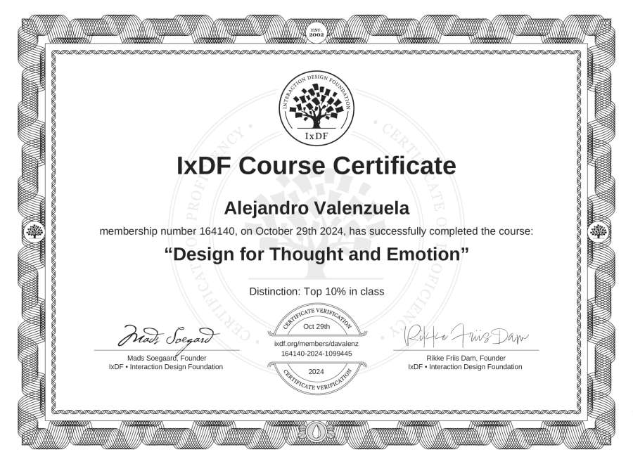 Course Certificate