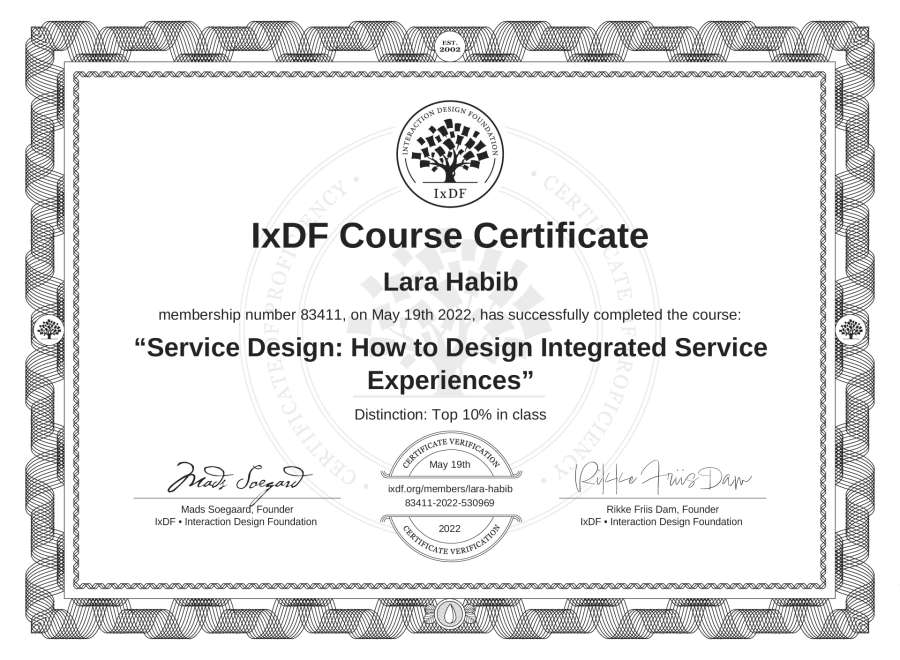 Course Certificate