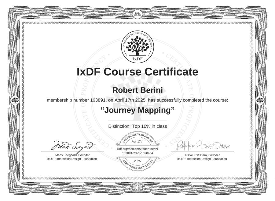 Course Certificate
