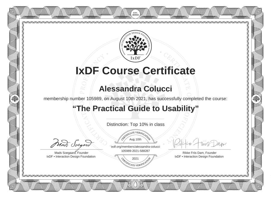 Course Certificate