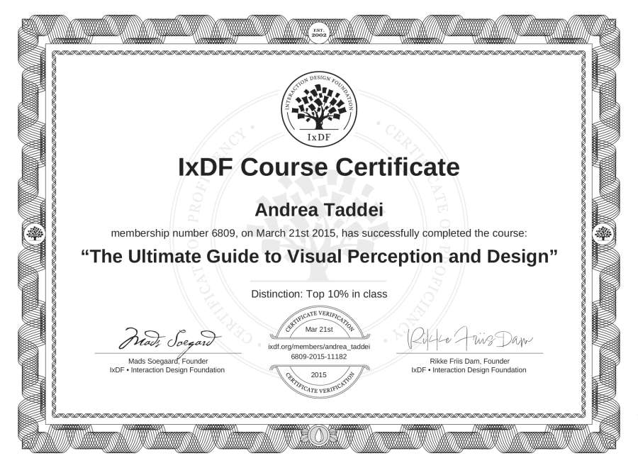 Course Certificate
