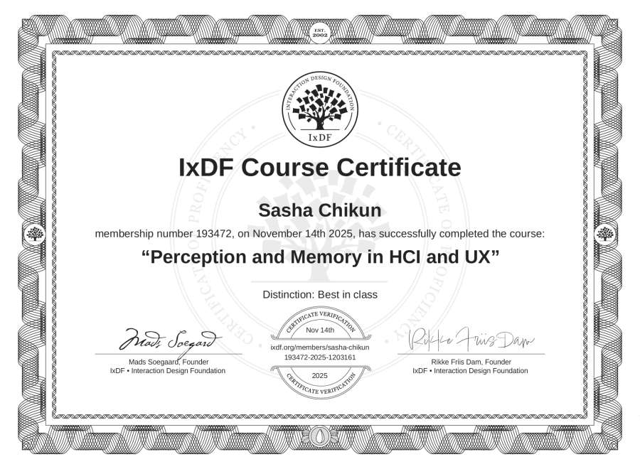 Course Certificate