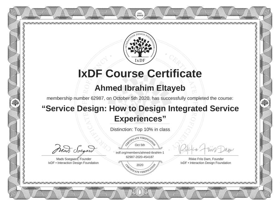Course Certificate