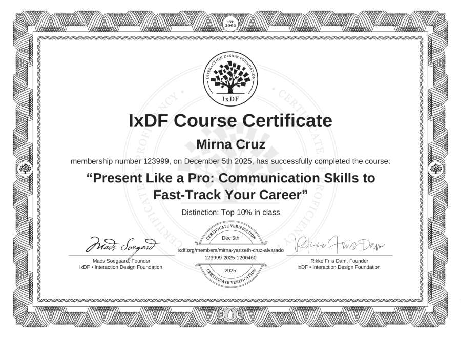 Course Certificate