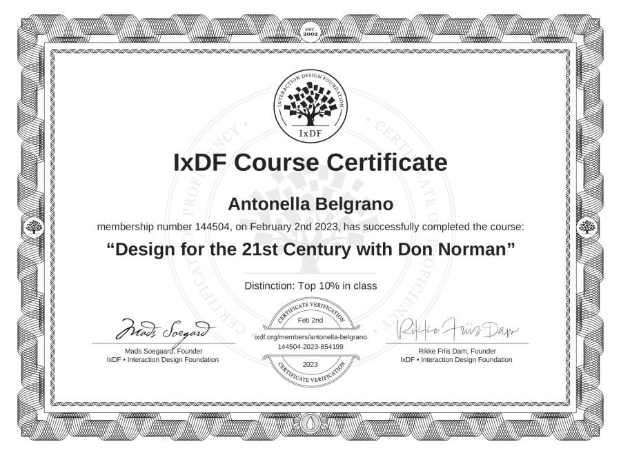 Course Certificate