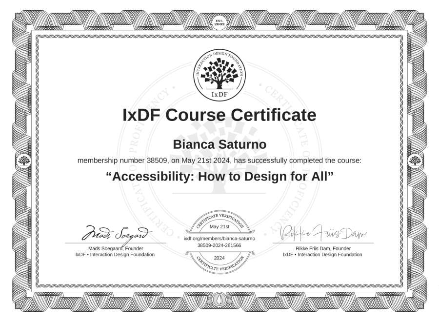 Course Certificate