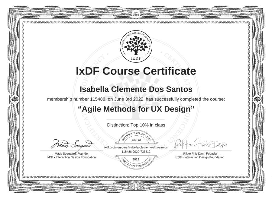 Course Certificate