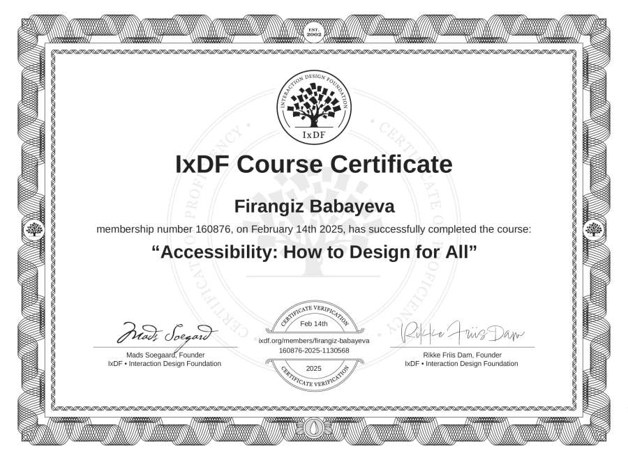 Course Certificate