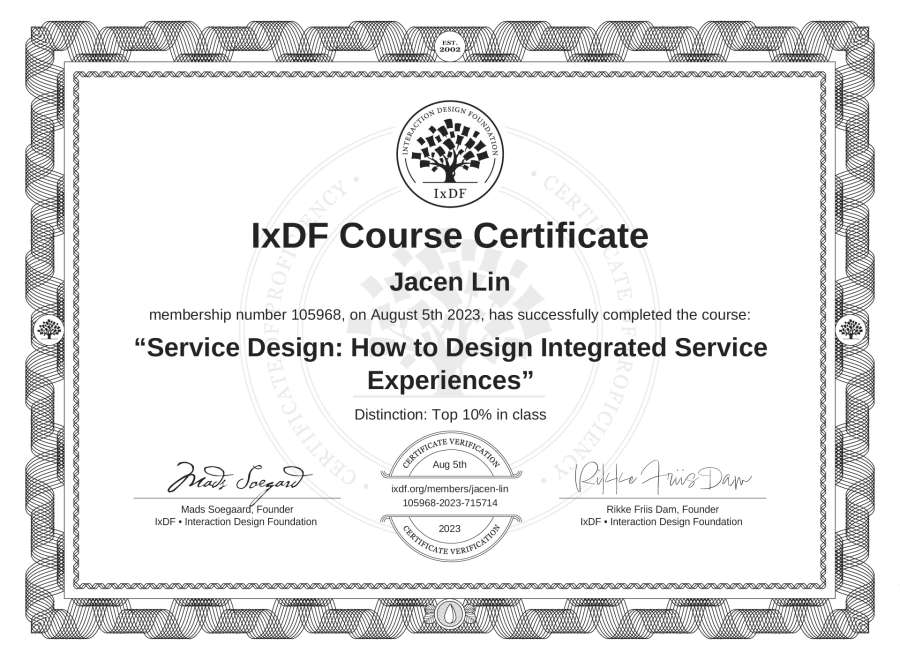 Course Certificate