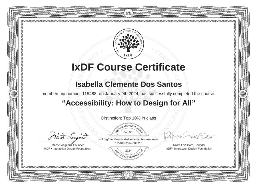Course Certificate
