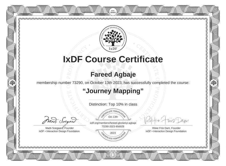 Course Certificate