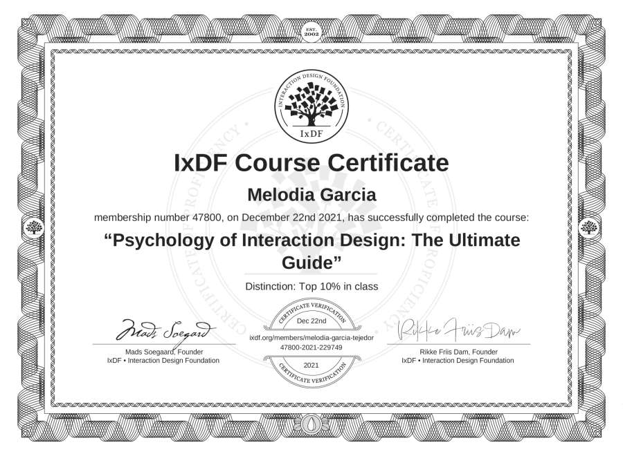 Course Certificate