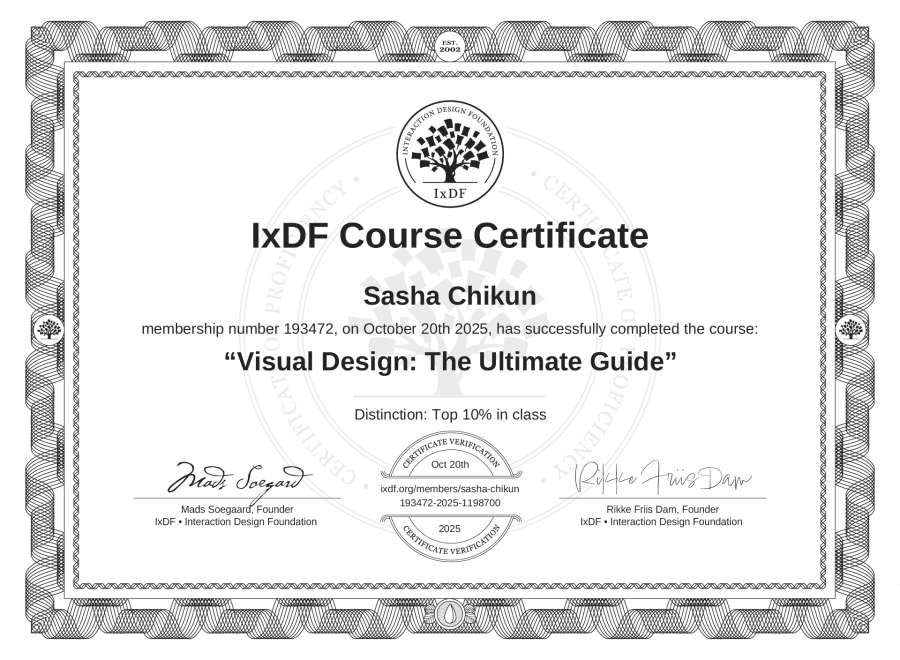 Course Certificate