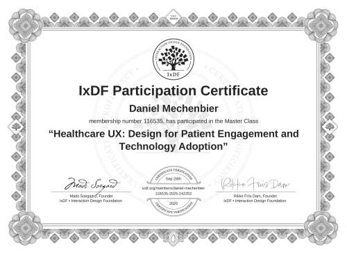 Healthcare UX: Desig