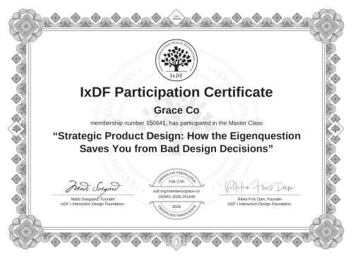 Strategic Product De