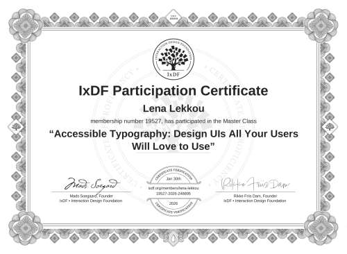 Accessible Typograph