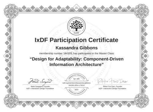 Design for Adaptabil