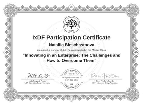 Innovating in an Ent