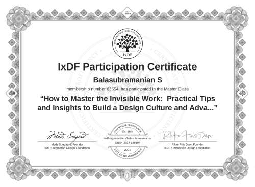 How to Master the In