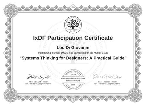 Systems Thinking for