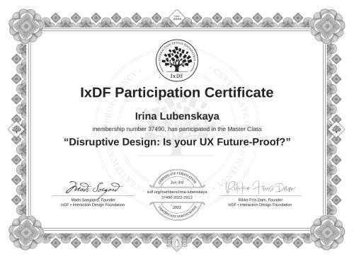 Disruptive Design: I