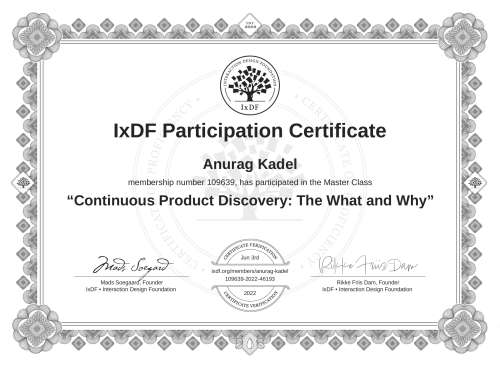 Continuous Product D