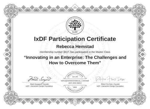 Innovating in an Ent