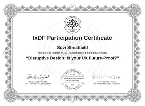 Disruptive Design: I