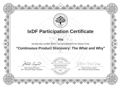 Continuous Product D