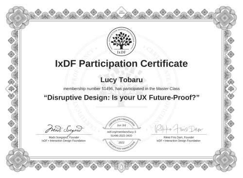 Disruptive Design: I