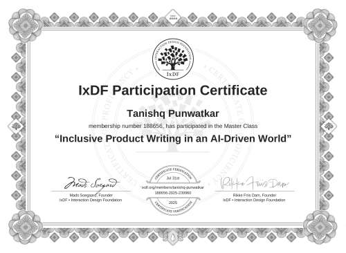 Inclusive Product Wr