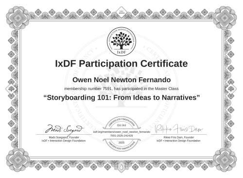 Storyboarding 101: F