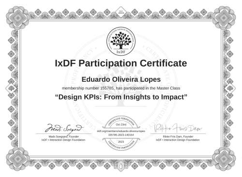 Design KPIs: From In