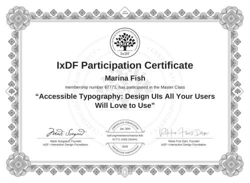 Accessible Typograph